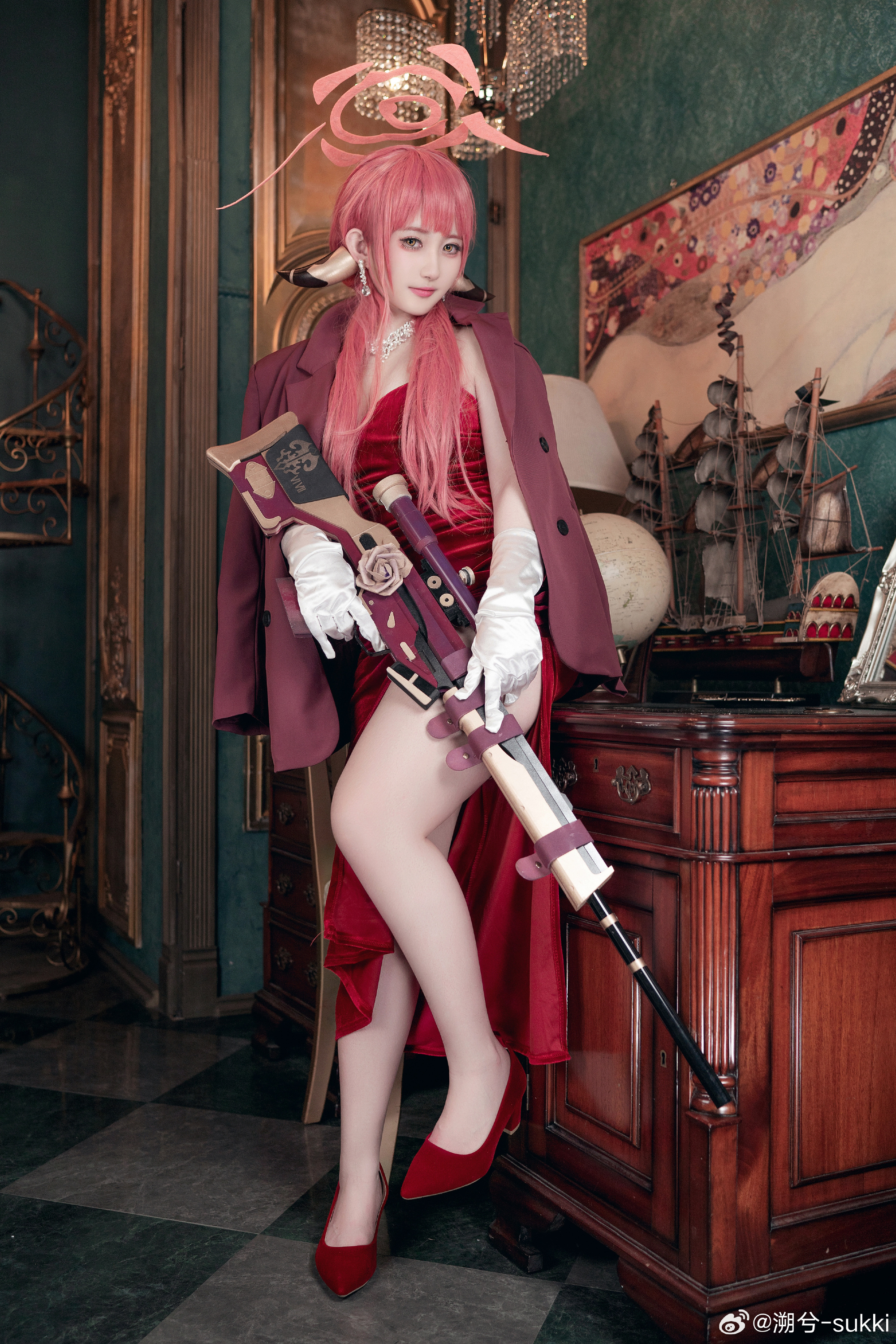 蔚蓝档案 陆八魔爱露@溯兮-sukki