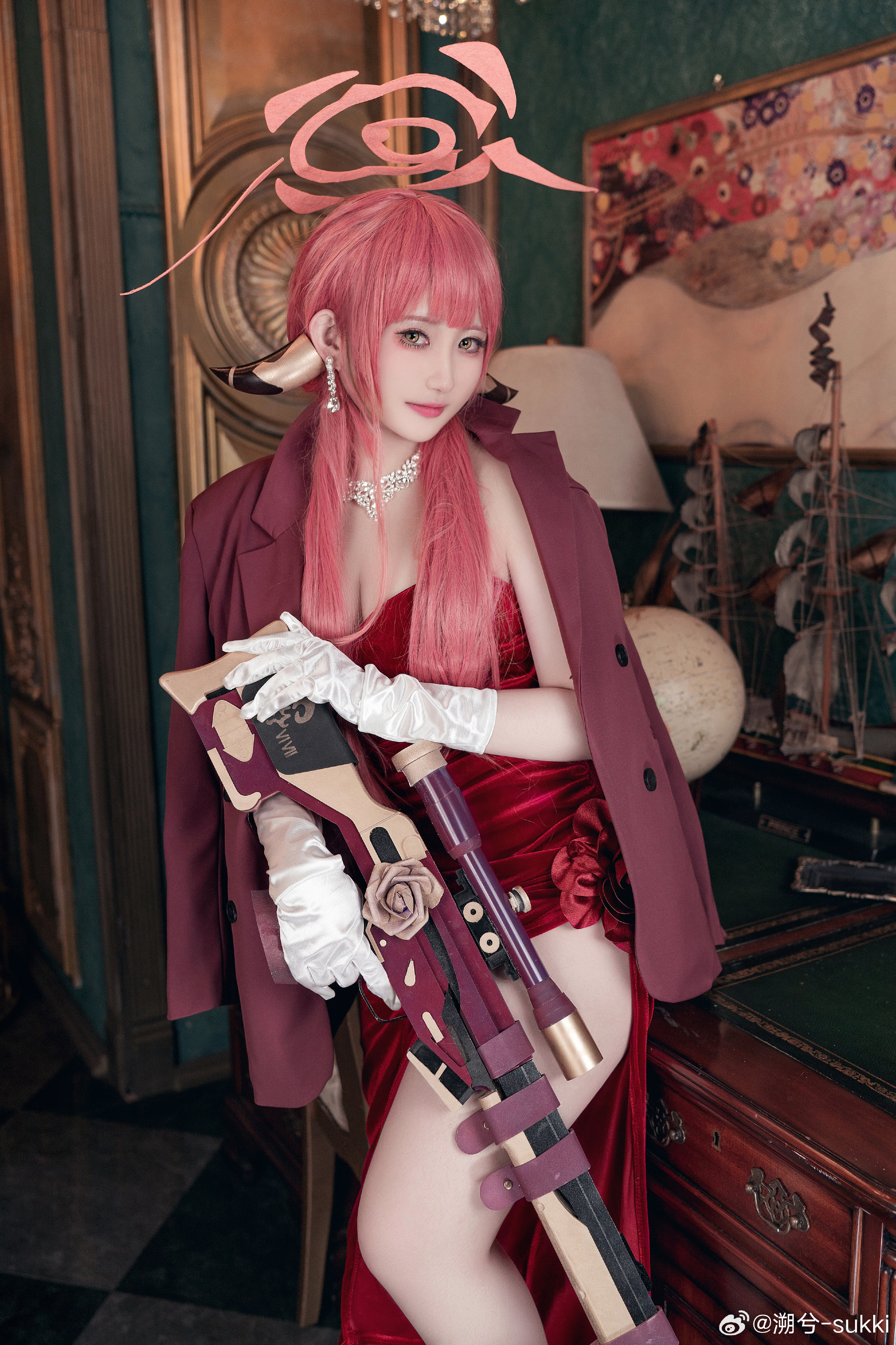 蔚蓝档案 陆八魔爱露@溯兮-sukki