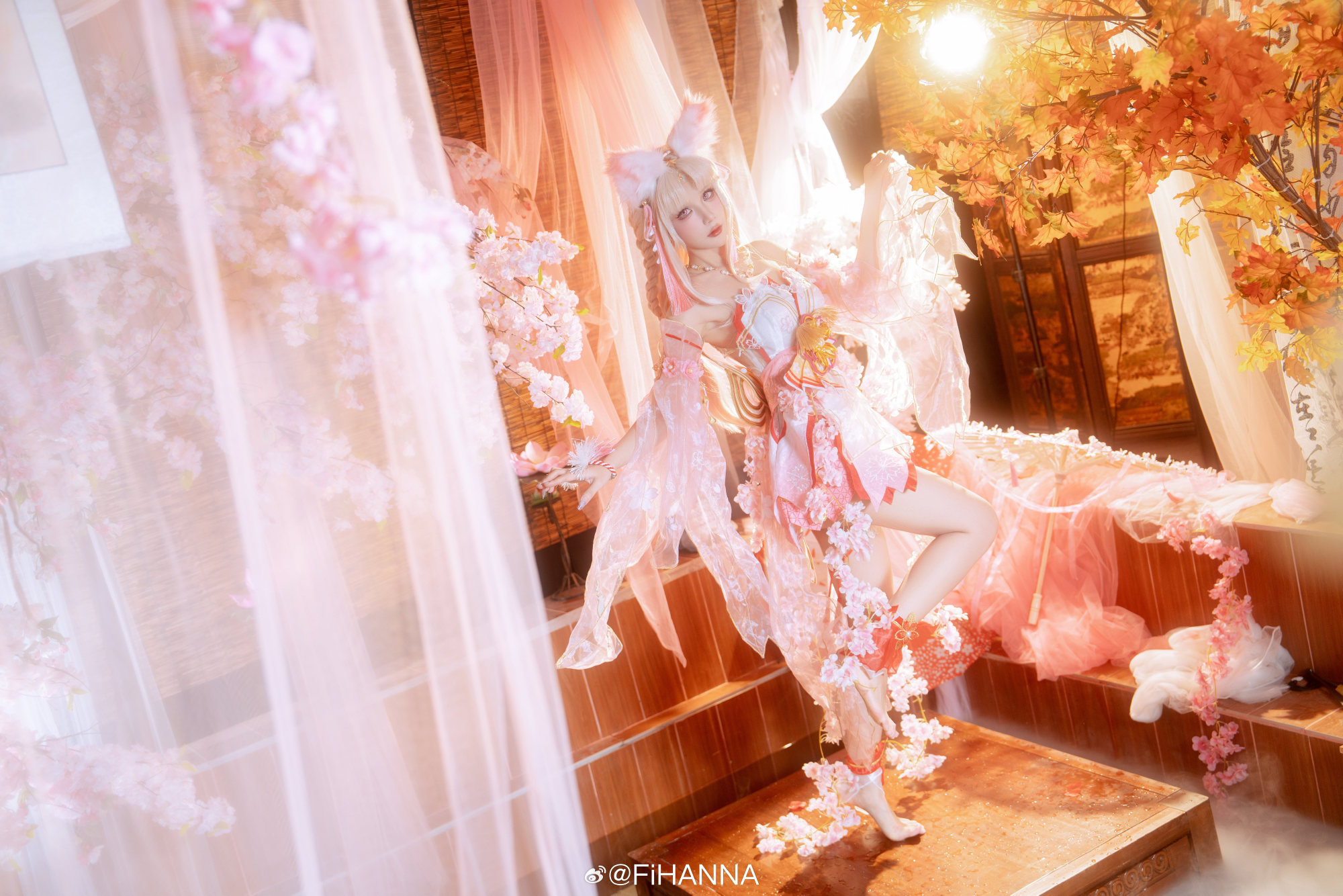 🌸可以对胡桃再温柔一点吧🌸 永劫无间 土御门胡桃@FiHANNA