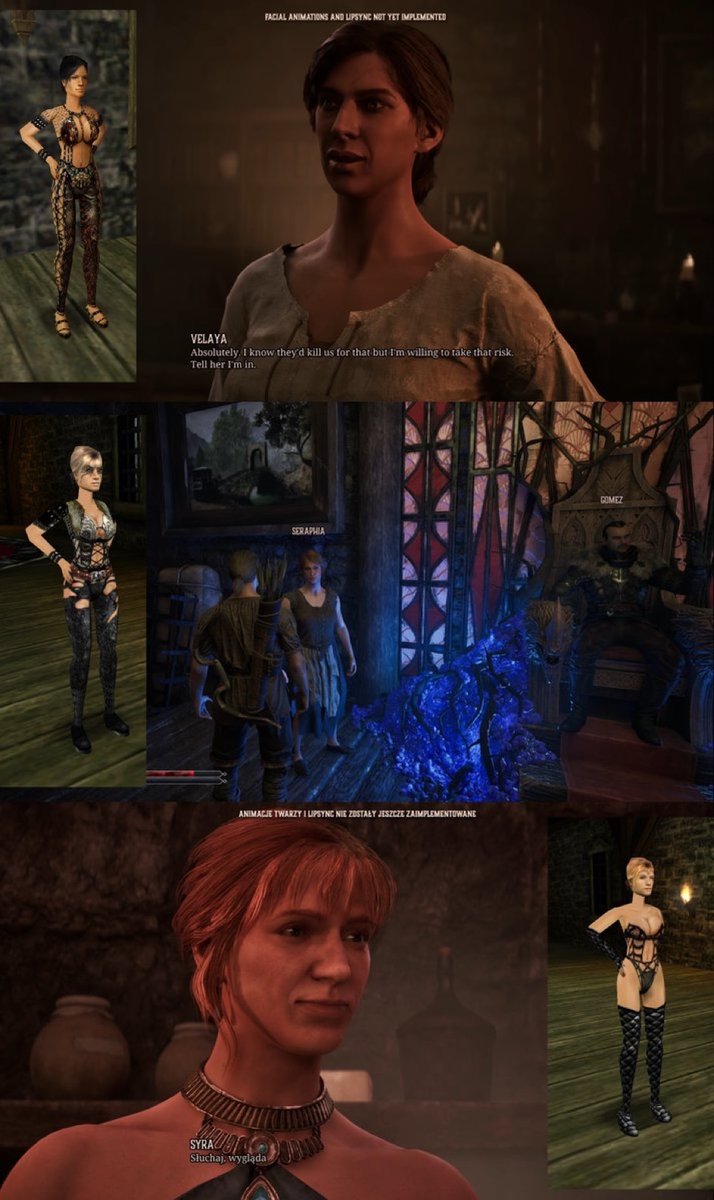 哥特王朝：重制版NPC和谐风波：经典发型消失、服装裹严，玩家集体抵制为哪般？