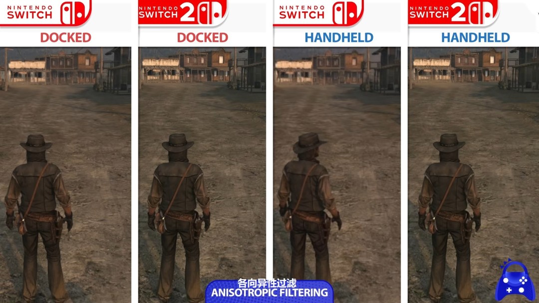 荒野大镖客:救赎Switch2版实机怎么样?帧率画质提升大吗?