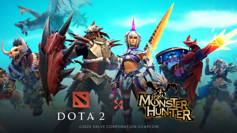 DOTA2平均在线人数重回60万?联动怪物猎人让老玩家集体回归