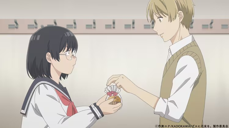 为丑女献上花束动画7月开播!看自卑少女与校园男神的恋爱喜剧