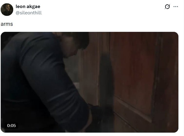 生化危机：安魂曲里昂健硕手臂引热议，粉丝集体发癫