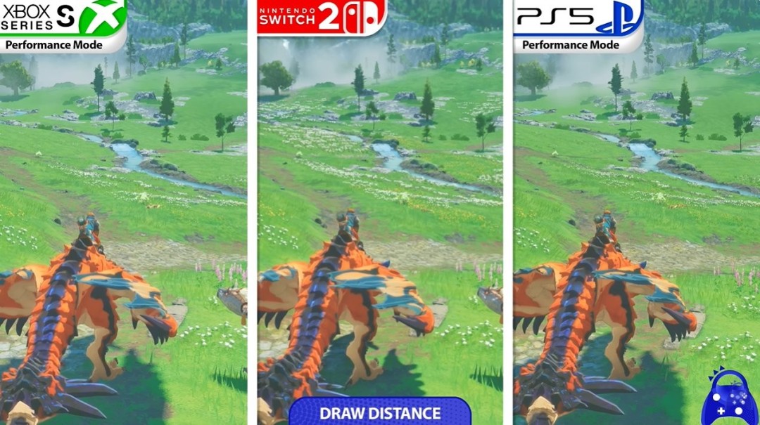 怪物猎人物语3PS5、Xbox Series S及Switch2性能对比