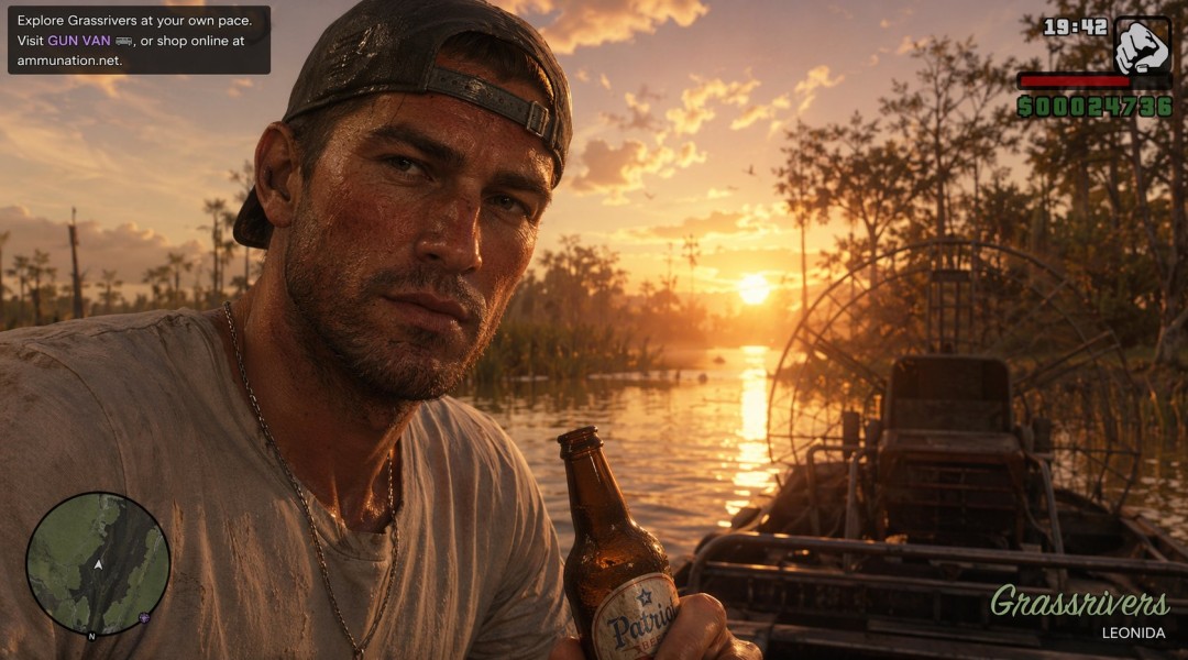 AI伪造GTA6截图 看着挺像真游戏