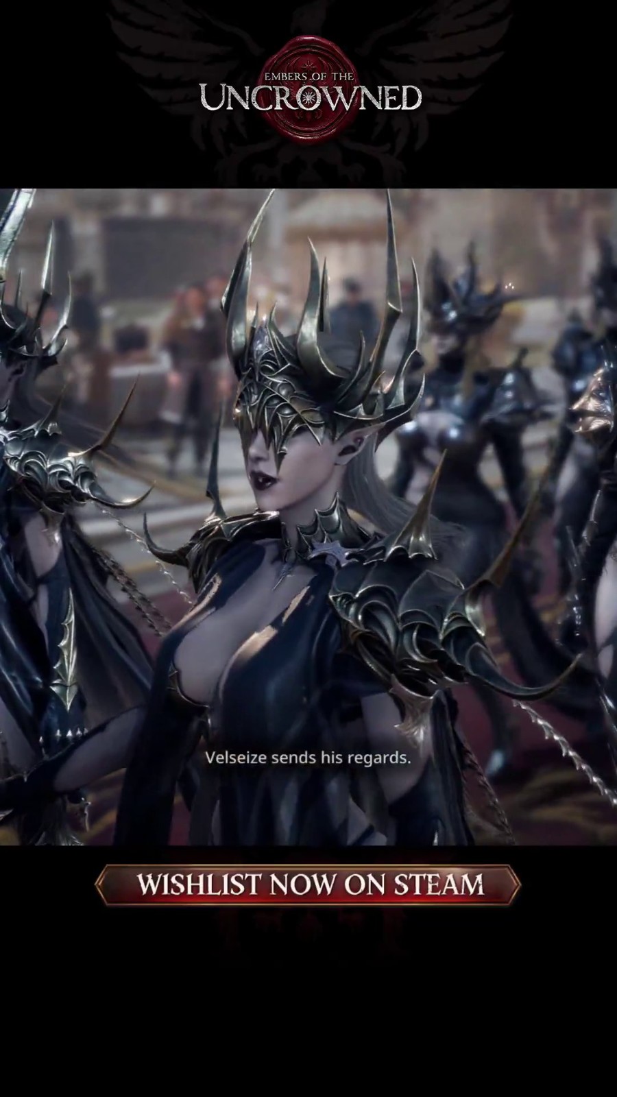 无冕余烬6月Steam推演示，黑暗幻想MMORPG等你来战