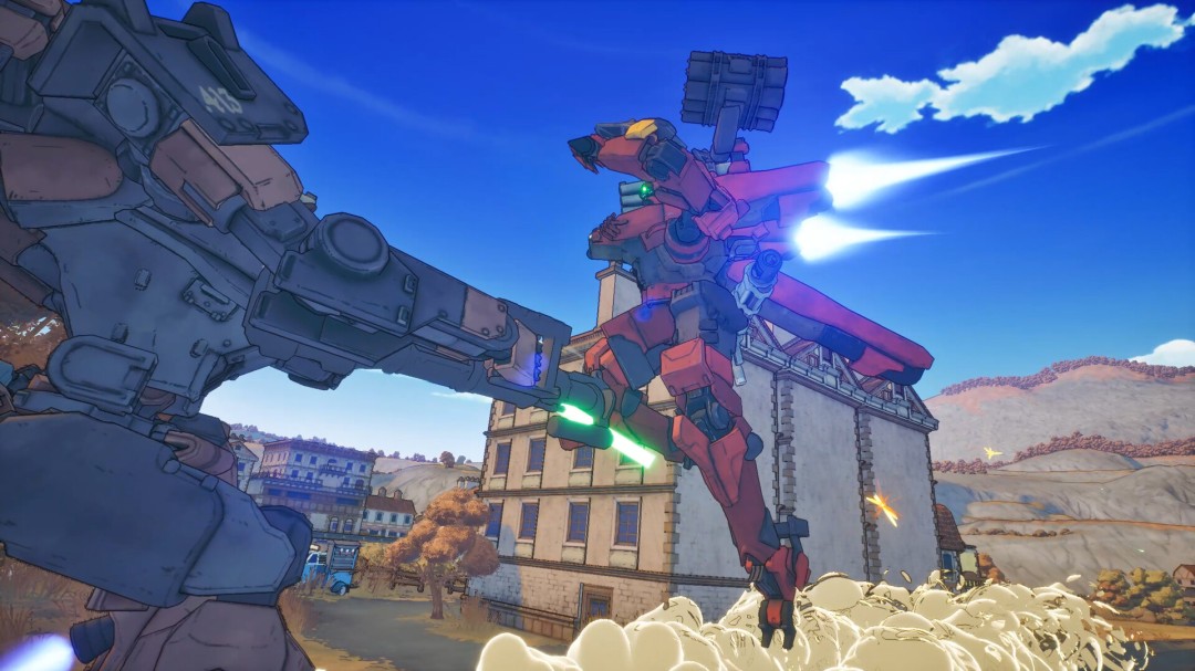 Steam新游铁翼勇士二次封测 日式机甲RPG快节奏战斗