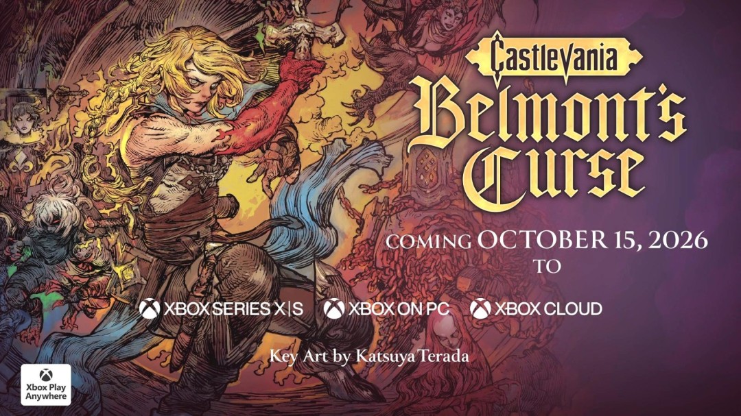 6月8日XBOX发布会公布!恶魔城:贝尔蒙特的诅咒10月发售