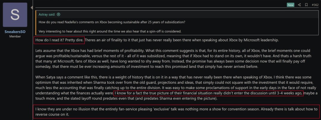 爆料:微软或重新审视Xbox独占策略,是否只为展会作秀?