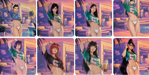 GTA6封面女郎引热议，网友恶搞出蒂法等版本及邦女郎设想