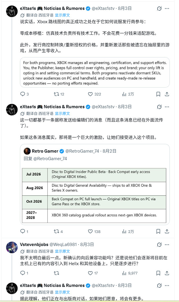 Xbox路线图曝光：扩大兼容计划，或推PC端及列长期规划