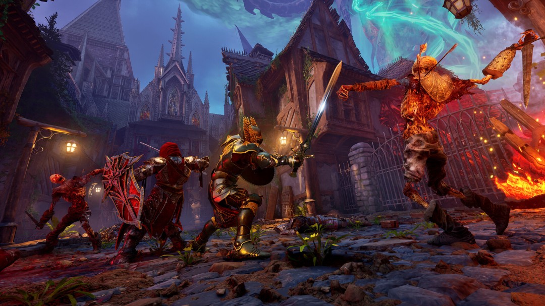 9月2日发售!哥特式动作RPG血色之月化身拿非利人战恶魔