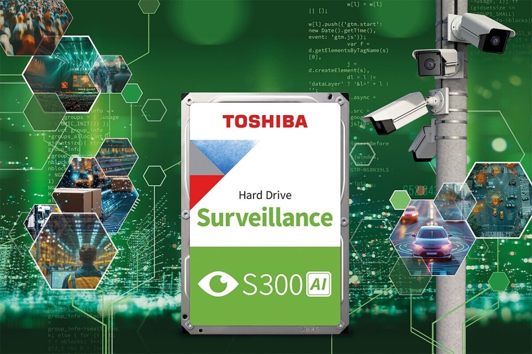 东芝S300 AI监控硬盘：8TB/10TB大容量，五年质保