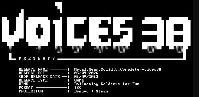 D加密游戏破解王回归!Voices38几小时连破5款大作