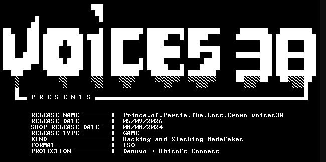 D加密游戏破解王回归!Voices38几小时连破5款大作