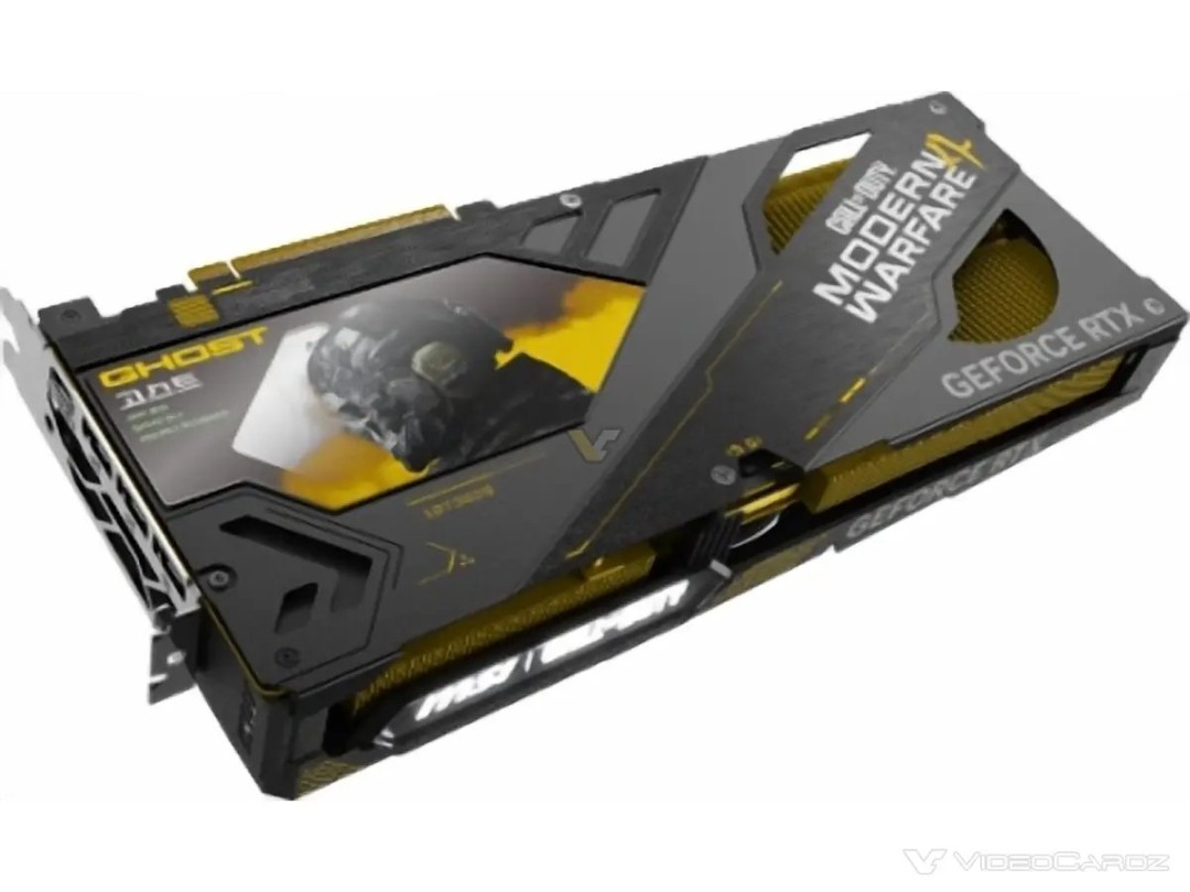 使命召唤4联名RTX5080发布，黑黄限量款值得入手吗